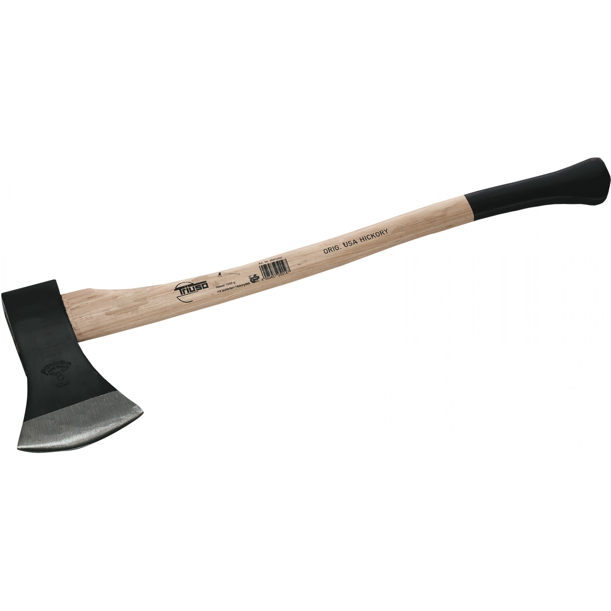 Forstaxt mit lackiertem Hickorystiel