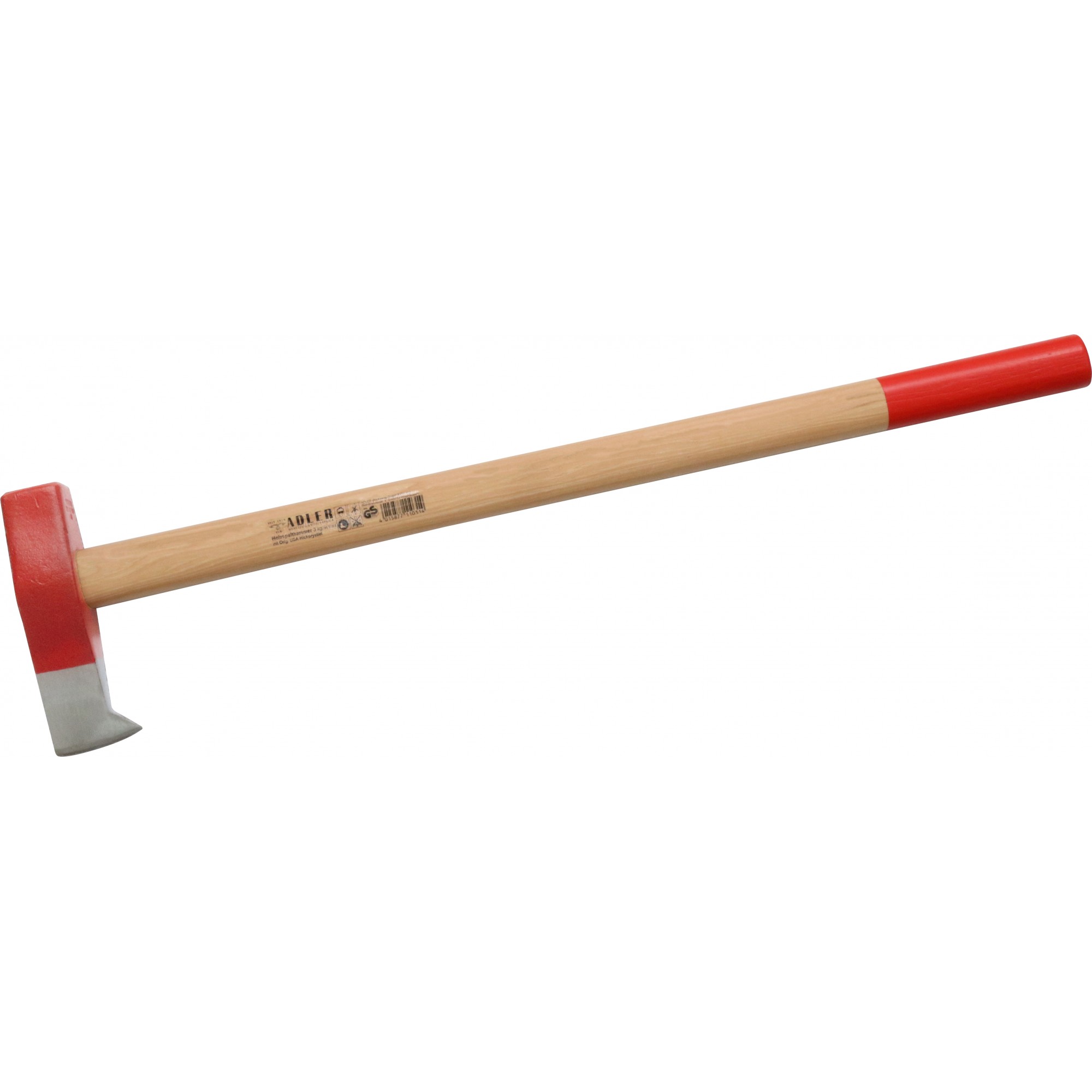 Spalthammer DIN 5129 B, Hickorystiel, 3000 g