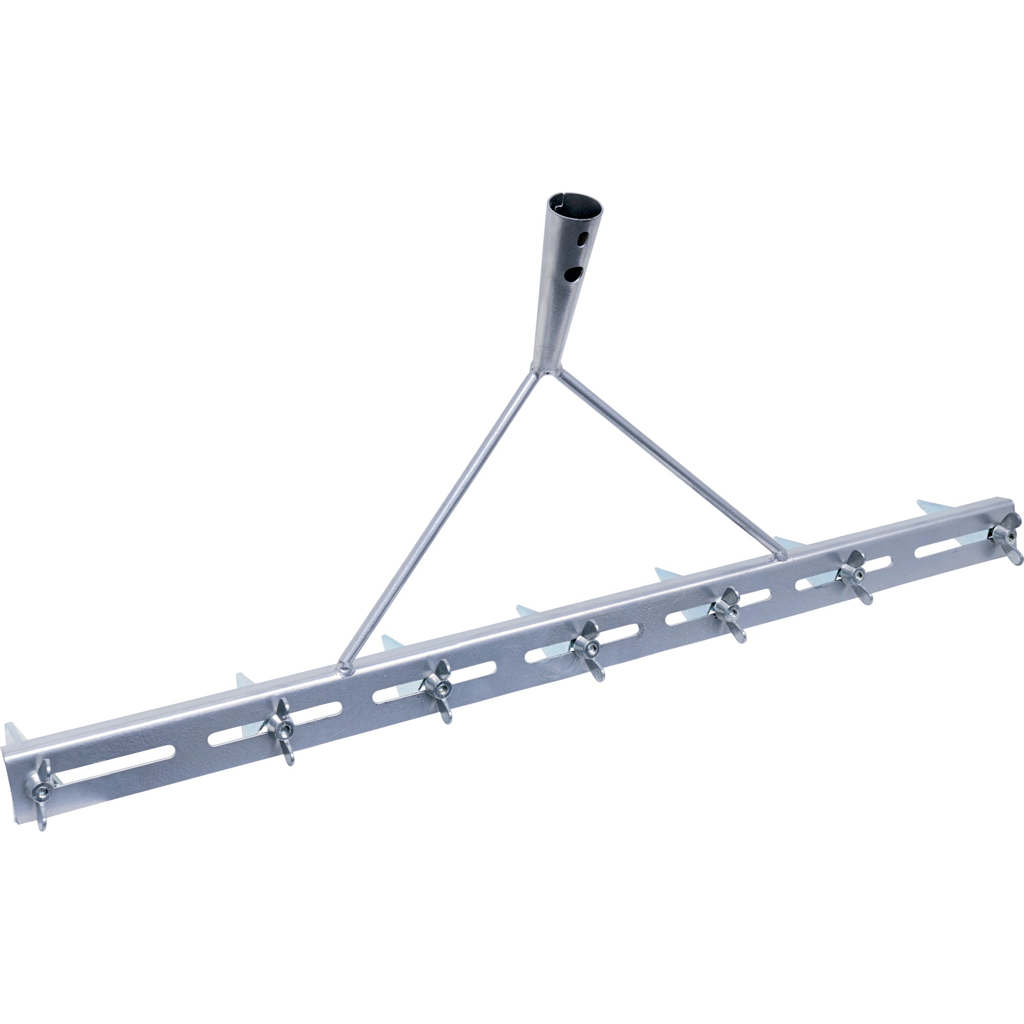 Rillenzieher, 7 Scharen, 67 cm, verstellbar, verzinkt