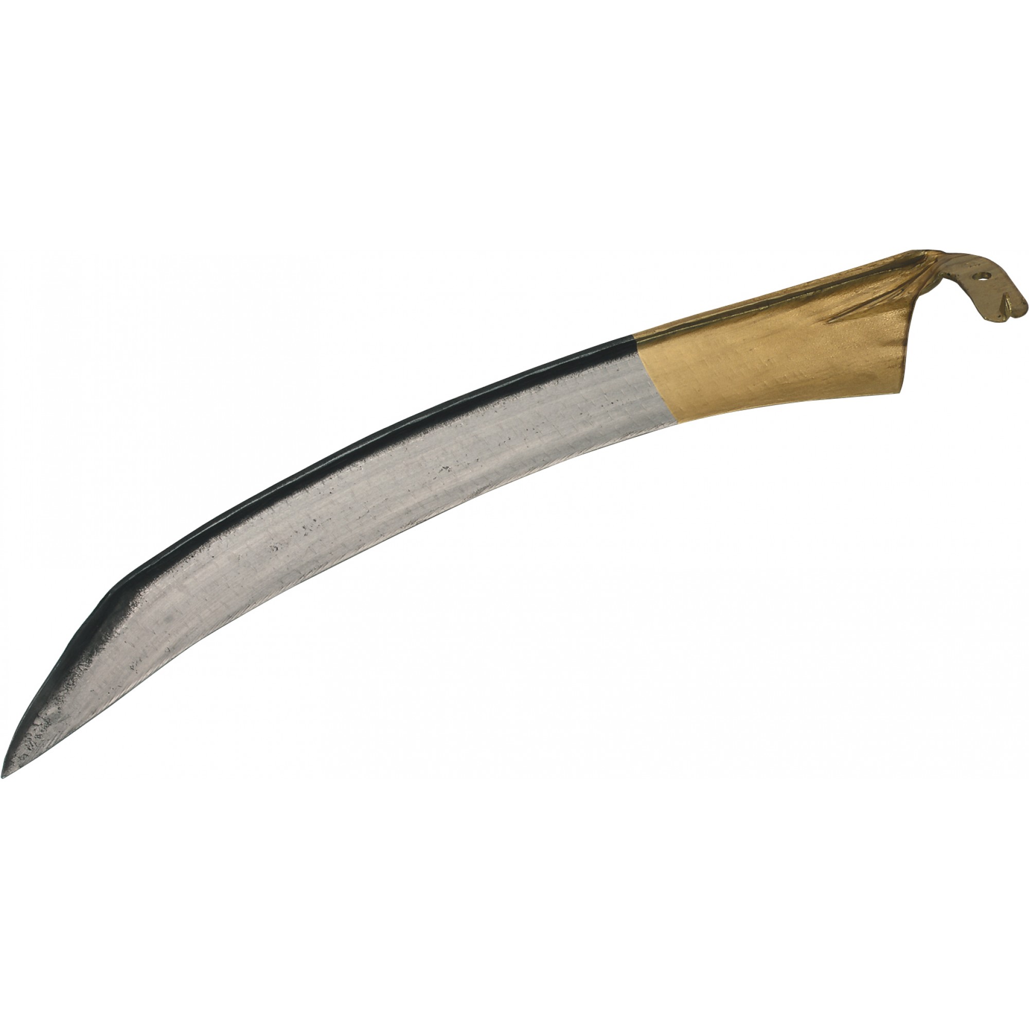 Hochrücksense, 56 mm Mittelbreite, geschliffen, graue Ausführung