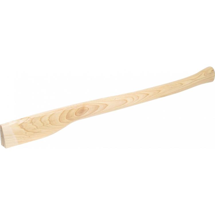 Beilstiel Hickory DIN 5132 – Kuhfuß, natur lackiert, mit Kunststoffkeil, Längen 700–800 mm