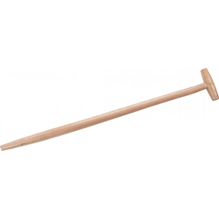 Spatenstiel Eschenholz – 850 mm, T-Griff, lackiert