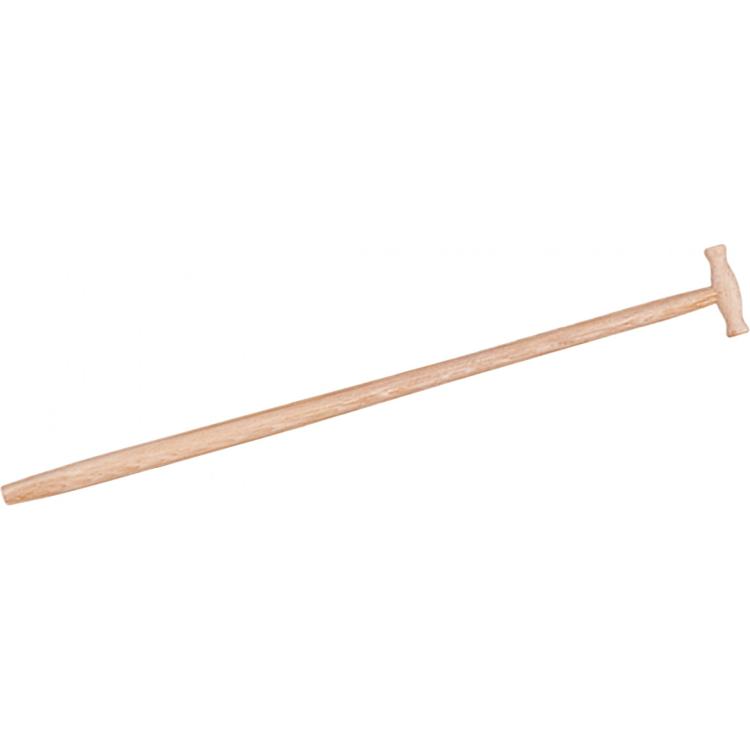 Spatengabelstiel Eschenholz – 950 mm, gebogen, T-Griff