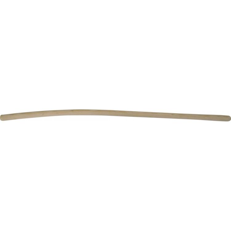 Gabelstiel Eschenholz – stumpf, gebogen, Stärke 36 mm, Längen 1350–1500 mm