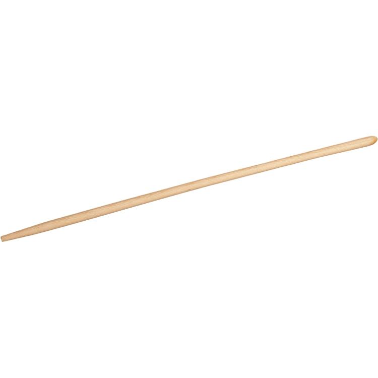 Gabelstiel Eschenholz – spitz, mit Loch, gebogen, Stärke 36 mm, Längen 1350–1500 mm