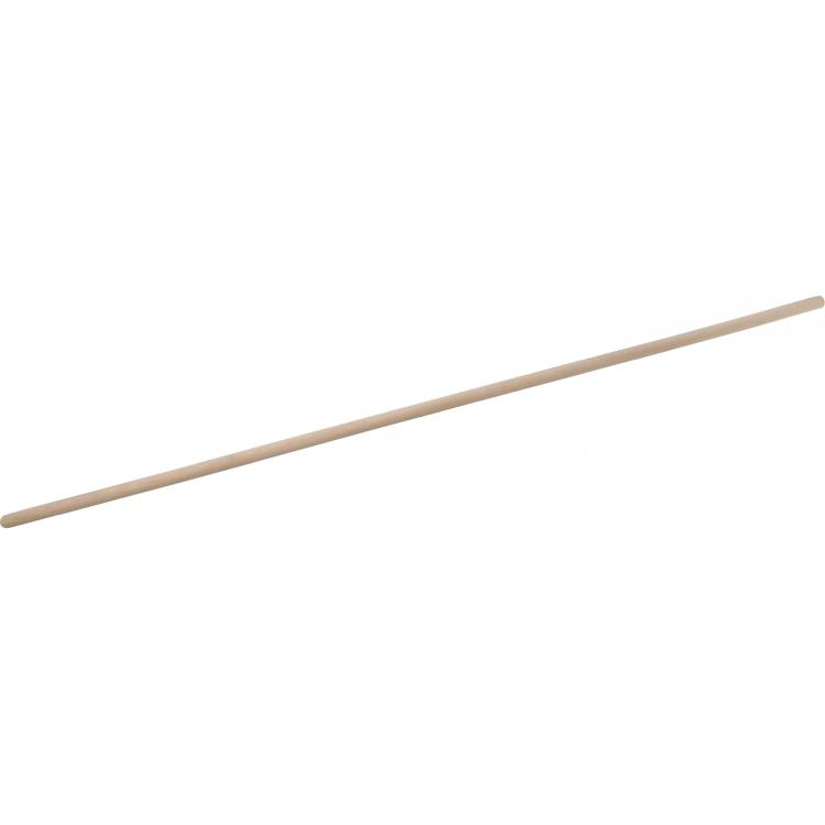 Betonverteilerstiel Buchenholz – stumpf, Längen 1800 mm, Stärken 30–32 mm