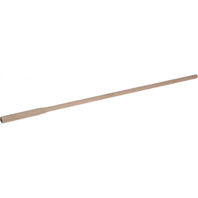 Gartenhäckchenstiel Eschenholz – 1300 mm, kantiger Kamm
