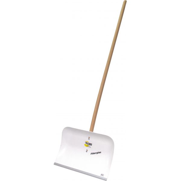 Schneeschieber aus Fieberglas, 50 cm breit, mit Alu-Profilkante - Produktansicht